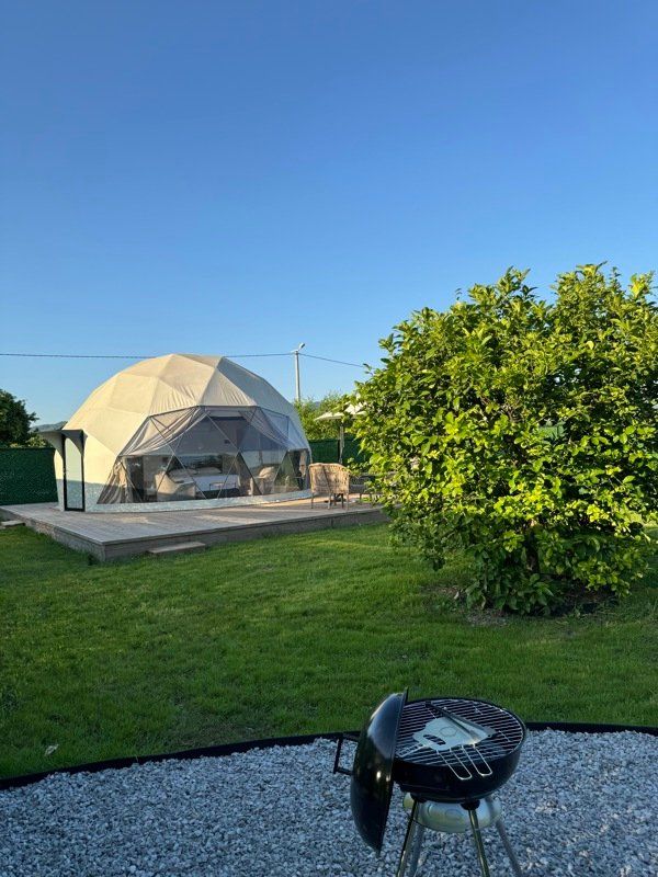 Green Glamping Dome